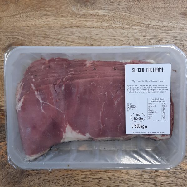 Pastrami Sliced - 500g