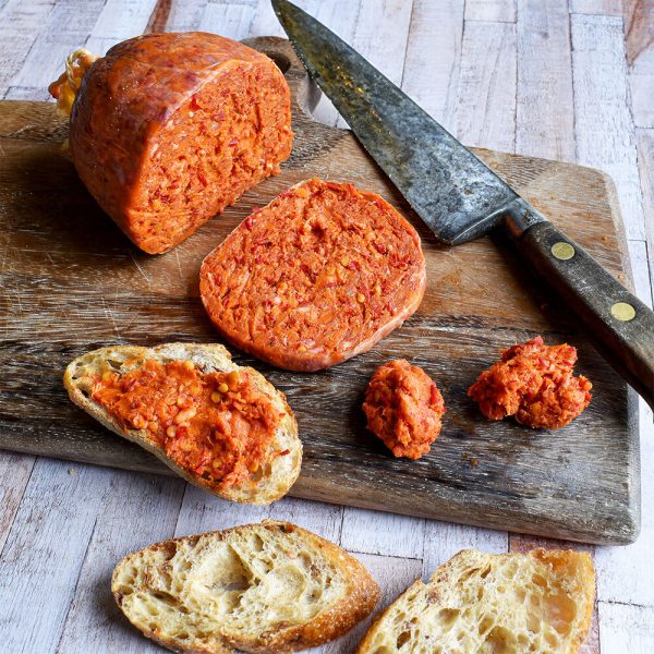 The Real Cure Dorset Whole Nduja (approx 900g)(Free Range Pork)